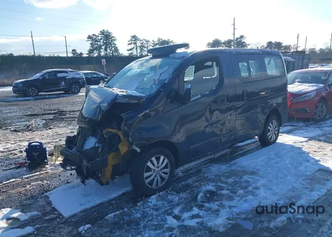 2014 Nissan Nv200 Taxi z USA, uszkodzony, nr VIN 3N8CM0JT5EK690553